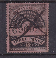 GB Parcel 'Frank Stamp'  Liverpool   3d Black - Fiscales