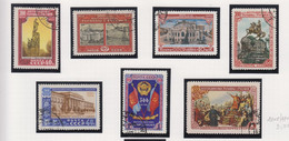 Sowjet-Unie Jaar 1954 Michel-nr 1702/1708 Gestempeld - Autres & Non Classés