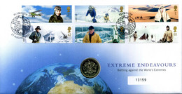 Royal Mail FDC "Extreme Endeavours Battling Against The World's Extremes (Everest, Francis Chichester, Amy Johnson) - Nature