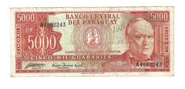 *Paraguay 5000 Guaranies  1982   208    Vf - Paraguay
