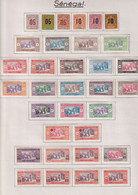 Sénégal - Collection Vendue Page Par Page - Timbres Neufs * Avec Charnière - TB - Unused Stamps