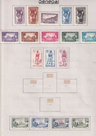 Sénégal - Collection Vendue Page Par Page - Timbres Neufs * Avec Charnière - TB - Unused Stamps