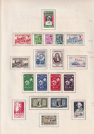 Tunisie - Collection Vendue Page Par Page - Timbres Neufs * Avec Charnière - TB - Unused Stamps