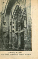 Fontenay Le Comte * CPA 1909 * Portail Nord De Notre Dame De Fontenay - Fontenay Le Comte