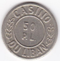 Liban, Casino Du Liban, 50 Piastres Libanaises, S.d. (c.1970) - Lebanon