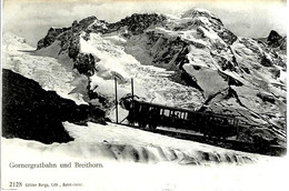 Suisse « Gornergratbahn Und Breithorn » - Ed. Burgy, Saint-Imier (1909) - Saint-Imier 