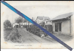 St James - La Gare - Train - Non Circulé - Autres Communes
