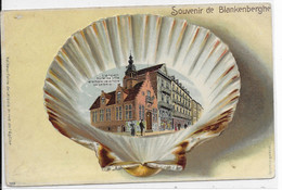 - 1390 - BLANKENBERGE  Souvenir  ( Carte Gauffrée ) - Blankenberge