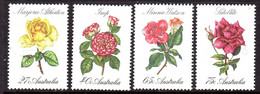 AUSTRALIA - 1982 ROSES SET (4V) FINE MNH ** SG 843-846 - Mint Stamps