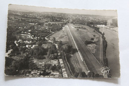 Cpsm, En Avion Sur Maisons Laffitte, L'hippodrome, Yvelines 78 - Maisons-Laffitte