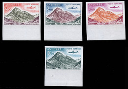 Andorra Francesa. ** Av. 5/8s. Sin Dentar. Borde De Hoja. Lujo. Cat. 140 €. - Airmail