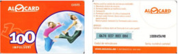 Recharge GSM - Moldavie - Moldcell - Alocard 100 Orange, Code PIn Sur Fond Vert - Moldawien (Moldau)