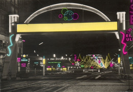 - BRUXELLES. - LES FEERIES LUMINEUSES DE BRUXELLES 1958. - 4 Cartes Scanées  - - Brüssel Bei Nacht