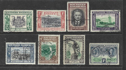 Southern Rhodesia, 1940, 50th Anniversary Of B.S.A.Co., Set Of 8 Used - Southern Rhodesia (...-1964)