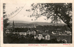 Arches Canton Epinal-Est Vue Générale Vosges 88380 N°252 Dos Vert En TB.Etat - Other & Unclassified