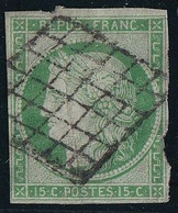 France N°2 - Oblitéré - B - 1849-1850 Ceres