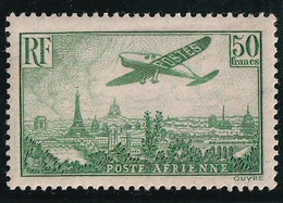 France Poste Aérienne N°14 - Signé Brun - Neuf * Avec Charnière - TB - 1927-1959 Mint/hinged