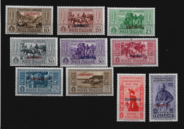 ITALY STAMP - Aegean Islands SCARPANTO - 1930 Italian Postage Stamps Overprinted MH (BA5#22) - Egeo (Scarpanto)