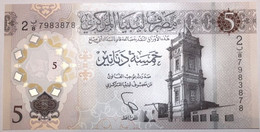 Libye - 5 Dinars - 2021 - PICK 86a - NEUF - Libyen