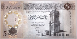 Libye - 5 Dinars - 2021 - PICK 86a - NEUF - Libyen