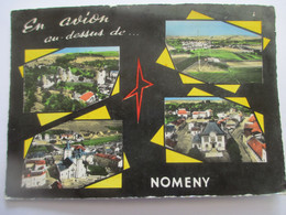 NOMENY Carte MULTIVUES Colorisée - Nomeny