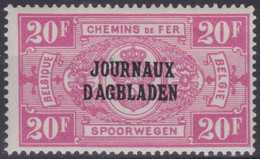 Belgie  .  OBP  .   JO 36  (2 Scans)    .   **    .   Postfris  .   / .   Neuf Avec Gomme Et SANS Charnière - Zeitungsmarken [JO]