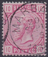 Belgie  .  OBP  .    38     .  Obl.   Marbais      .   O   .   Gebruikt   .   / .   Oblitéré - 1883 Léopold II