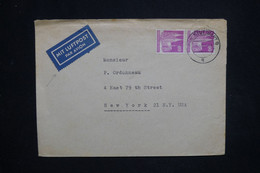 ALLEMAGNE - Enveloppe De Stuttgart En 1950 Pour Les USA - L 123904 - Cartas