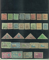 India Bhopal State 29 Different Stamps Used - Bhopal