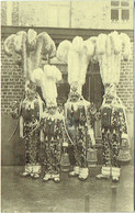 Carnaval De Binche. Groupe De Gilles En Grande Tenue. - Binche