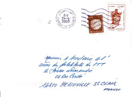 2003 - Algérie - Poterie De Larbaa Nath Iraten Et Motif Décoratif De L'Hégire - Tp N° 1087 Et 1098 - Algerien (1962-...)