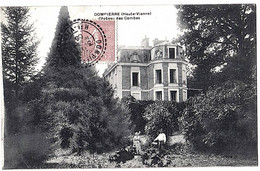 Dompierre Chateau Des Combes Petite Animation 1906 Très Bon état - Chateauponsac