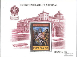 Spanien Block34 (kompl.Ausg.) Postfrisch 1989 EXFILNA 89 - Blocs & Hojas