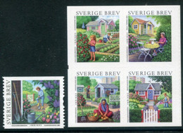 SWEDEN 2005 Summer: Allotments MNH / **...  Michel 2469-73 - Ongebruikt