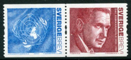 SWEDEN 2005 Hammarskjöld Centenary MNH / **.  Michel 2466-67 - Unused Stamps