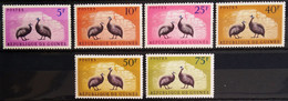 OISEAUX - GUINEE                  N° 63/68                      NEUF** - Pauwen