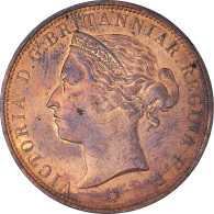 Monnaie, Jersey, Victoria, 1/12 Shilling, 1877, Heaton, TTB, Bronze, KM:8 - Jersey