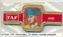 Vitolas TAF. Personajes. 14-1544 - Cigar Bands