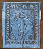 Italie 1852 Parme N°5 Ob TB Cote 200€ - Parme