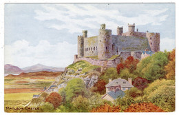 HARLECH - Castle - A.R. Quinton - Salmon *2300 - Merionethshire