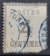 ALSACE-LORRAINE 1870 - Canceled - YT 3 - 4c - Damaged On Lower Right Corner - Andere & Zonder Classificatie
