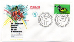 FDC--1979-- 150° Anniversaire De L'école Centrale Des Arts Et Manufactures........cachet  PARIS - 75... ..à Saisir - 1970-1979