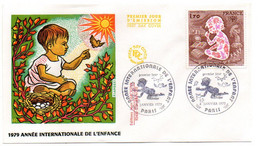 FDC--1979-- .Année Internationale De L'Enfance..........cachet    PARIS - 75... ..à Saisir - 1970-1979