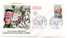 FDC--1979-- Personnages Célèbres--Maréchal  Ladislas DE BERCHEMY.............cachet  TARBES --65.... ..à Saisir - 1970-1979