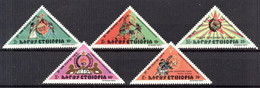 Ethiopie Ethiopia - 1979 "Socialist Revolutionary Workers And Peasants" 5 Values MNH ** - Ethiopie