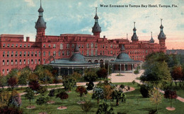 Tampa - West Entrance To Tampa Bay Hotel - Tampa