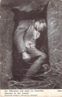 CPA Un Allemand Tué Dans Sa Tranchée - German In His Trench - 1914 - Guerra 1914-18