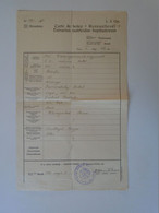 D190618   Old Document  - Romania Timisoara Arad - Jamniczky  -Klingenbek - Nachtigal  1941 - Naissance & Baptême