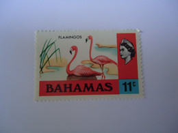BAHAMAS MNH   STAMPS SET  BIRD BIRDS 1971 FLAMINGO - Flamingos