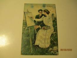 UNDERWOOD , LOVERS OF BEAUTY , ESTONIA 1919 , OLD POSTCARD , O - Underwood, Clarence F.